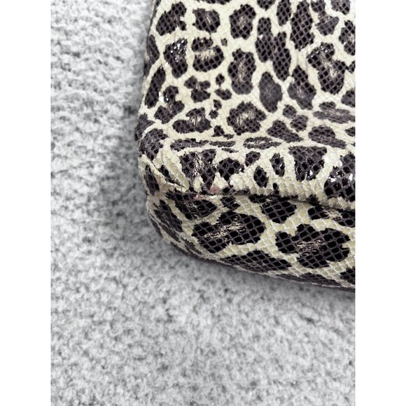 Women's Cynthia Rowley Shiny Leopard Print Large Tote Bag - Picture 3 of 13